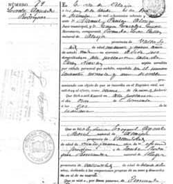 certificado literal de nacimiento del Registro civil en España