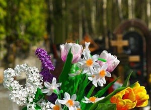 Dia de los antepasados flores en el día de los antepasados