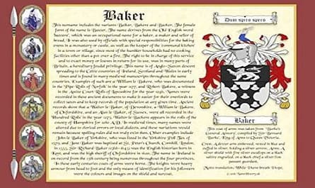 Falso origen del apellido