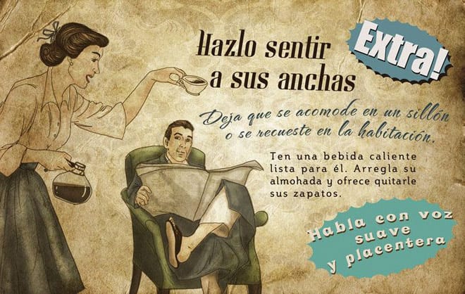 Machismo - Comodidad del marido Machismo - Comodidad del marido