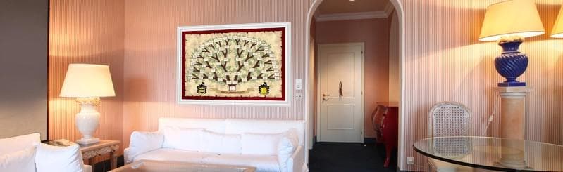 Decora tu hogar con nuestros Árboles genealógicos personalizados Árbol Genealógico Personalizado. Regalo ideal para Bodas de Oro